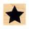 6 Pack: Large Star Wood Stamp by Recollections&#x2122;